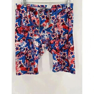 Dolfin Uglies Liberty Red/White/Blue Stars Patriotic Trunks Size 38 Excellent UC